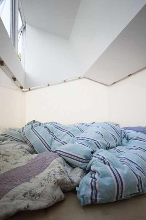 House With A Garret Above The Living Room