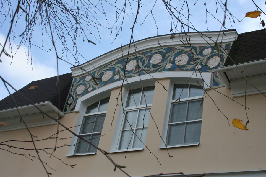 House With Ceramic Facade