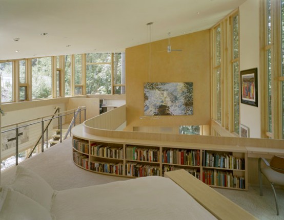 House With Clever Books Storage