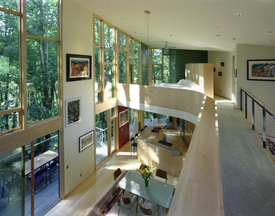 House With Clever Books Storage