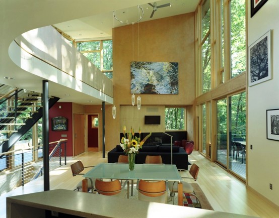 House With Clever Books Storage