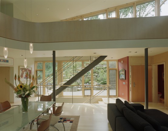 House With Clever Books Storage