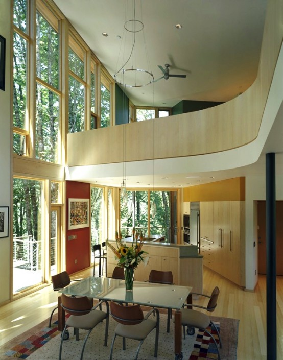 House With Clever Books Storage