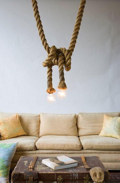 how to incorporate rope into your home decor ideas 28 أفكار لإستخدام الحبل في ديكور المنزل