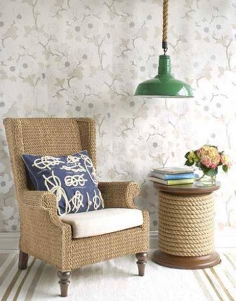 how to incorporate rope into your home decor ideas 31 أفكار لإستخدام الحبل في ديكور المنزل