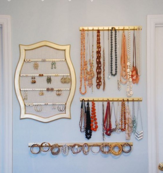 how to organize your jewelry in a comfy way 40 ideas digsdigs how to organize your jewelry in a comfy way 40 ideas digsdigs