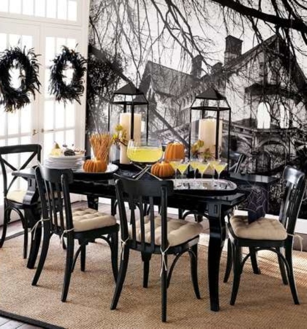 Picture Of Ideas For Elegant Black And White Halloween