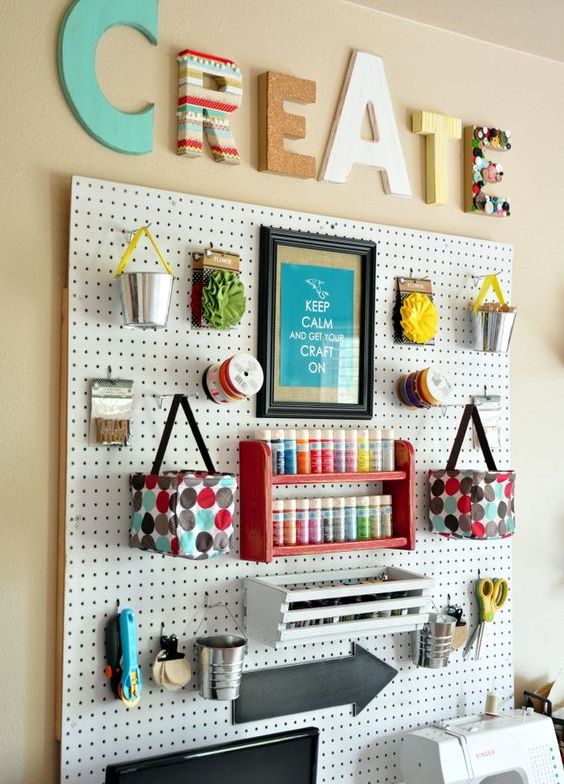 Picture Of ideas to organize your craft room in the best way 9