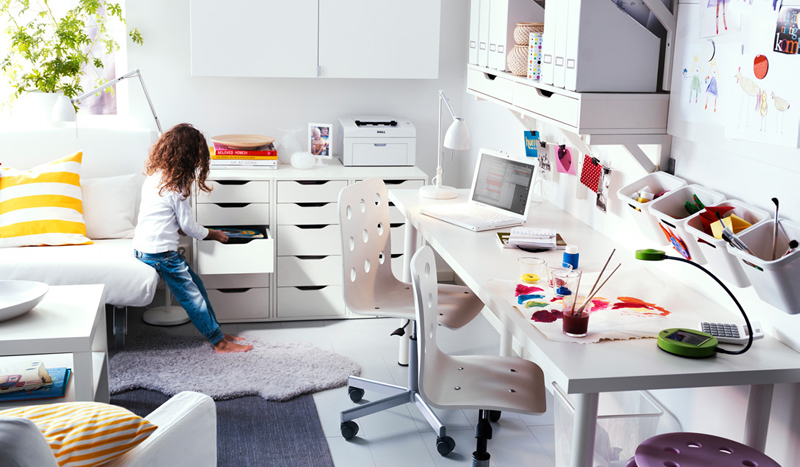 IKEA Workspace Organization Ideas 2011 | DigsDigs