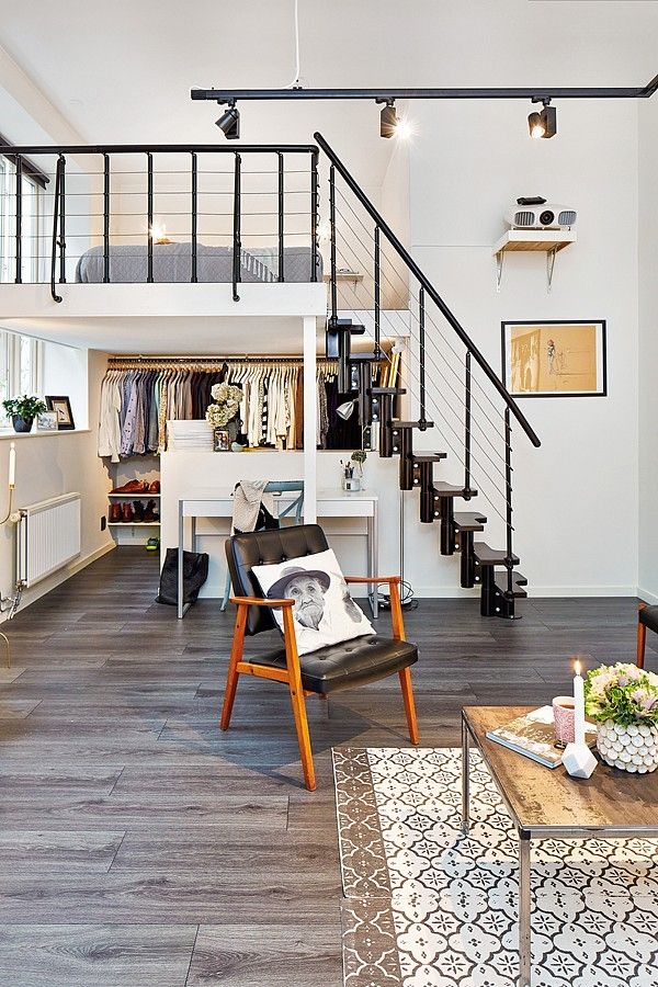 Loft Bedroom Bold Patterns