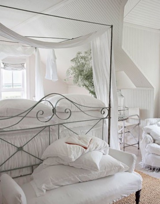 Impressive Bedrooms In White