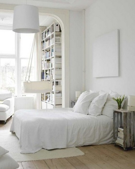 Impressive Bedrooms In White