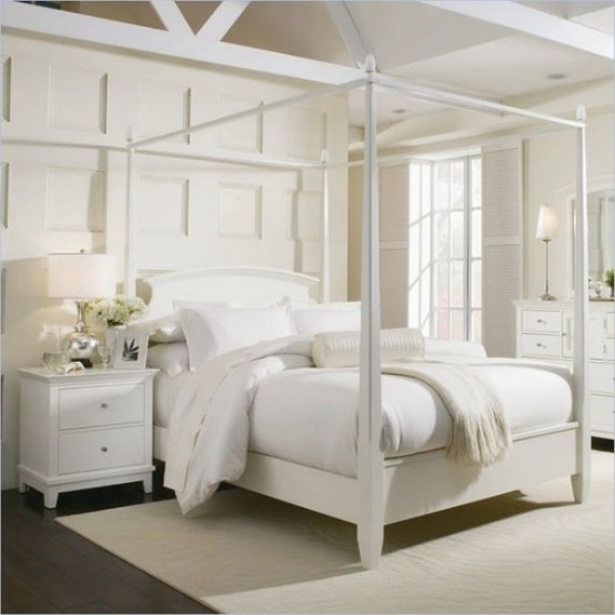 Impressive Bedrooms In White