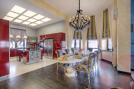 Impressive House In A Mix Of Styles And Colors Impressive House In A Mix Of Styles And Colors