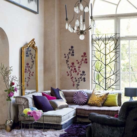 51 Inspiring Bohemian Living Room Designs | DigsDigs