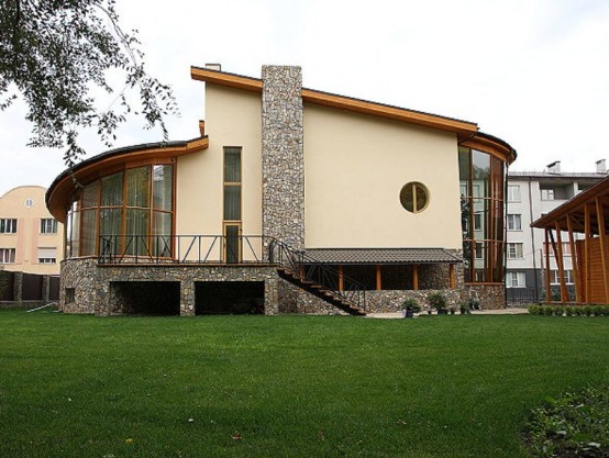 Inviting Interior And Futuristic Architecture Of A Siberian Fort