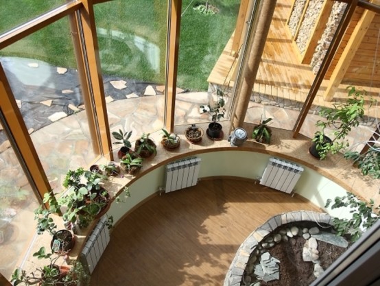 Inviting Interior And Futuristic Architecture Of A Siberian Fort