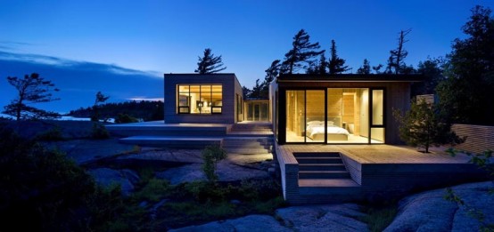 Island Cottage Nested In Washed Granite By Superkul