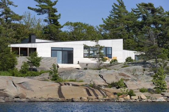 Island Cottage Nested In Washed Granite By Superkul