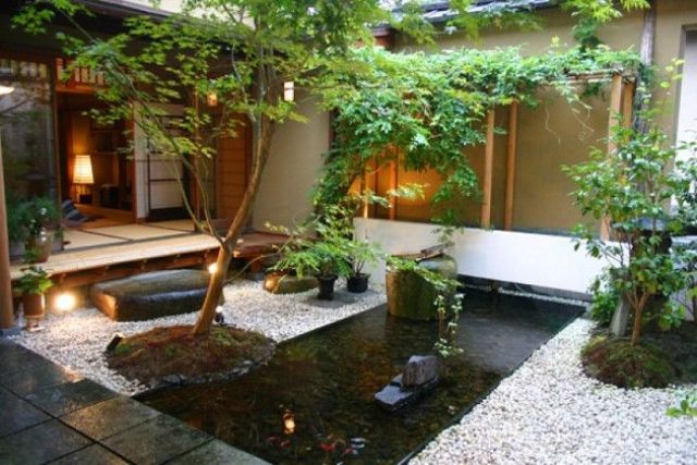 27 Calm Japanese Inspired Courtyard Ideas DigsDigs
