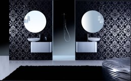 K08 Rounded Bathroom Cabinets With Reduced Depth K08 Rounded Bathroom Cabinets With Reduced Depth