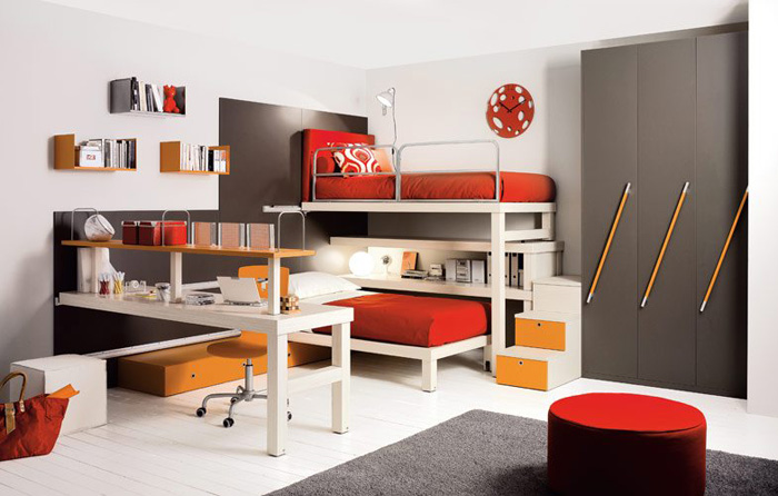 Kids Loft Double Beds by TumideiSPA  DigsDigs