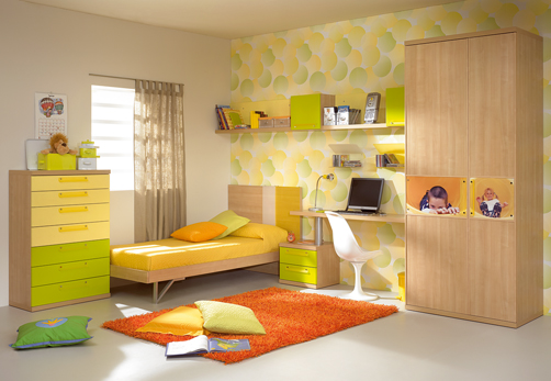 Kids Room Decor Green