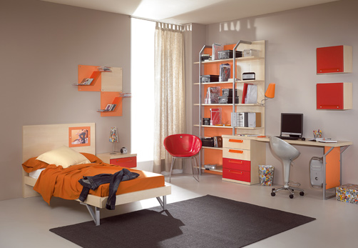 Kids Room Decor Orange