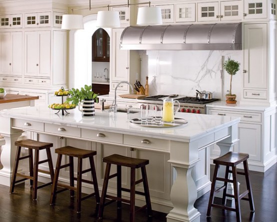 Kitchen Island Table Combination