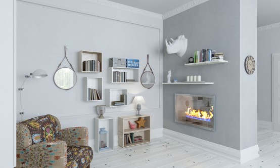 Light And Airy Loft With A Scandinaian Touch