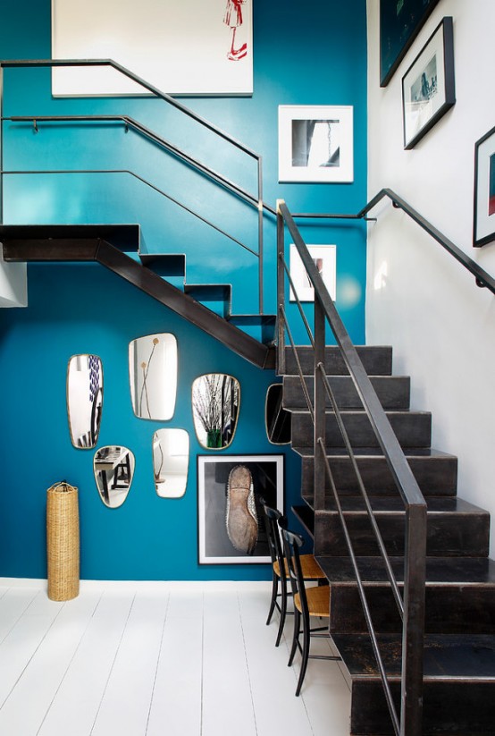 Lively Eclectic House With A Cool Use Of Colors Lively Eclectic House With A Cool Use Of Colors