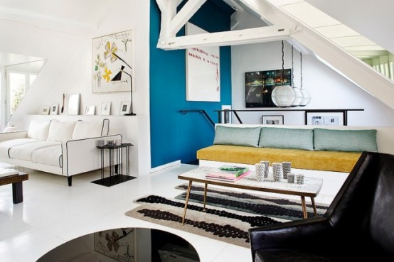 Lively Eclectic House With A Cool Use Of Colors Lively Eclectic House With A Cool Use Of Colors