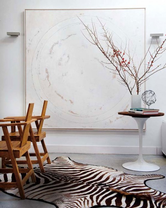 Loft In Fusion Of Styles Looking Like An Artwork