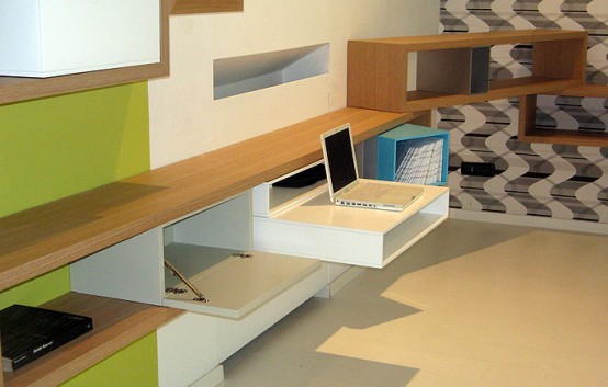 Longue Bookshelves With Accessories Longue Bookshelves With Accessories