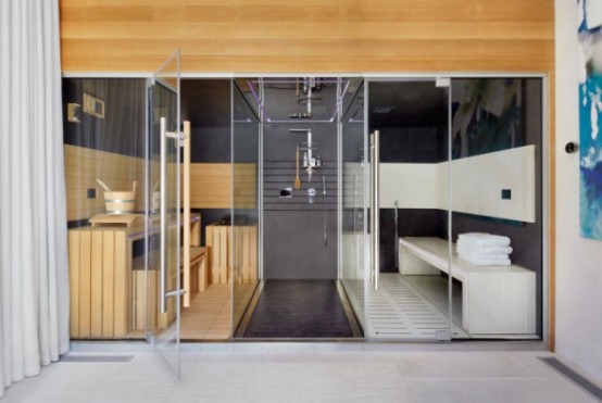 Luxurious Indoor And Outdoor Oasis Pool House By Icrave