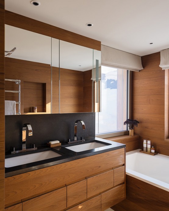 Luxurious Swiss Chalet With Lotsof Wood And Stone Luxurious Swiss Chalet With Lotsof Wood And Stone