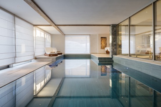 Luxurious Swiss Chalet With Lotsof Wood And Stone Luxurious Swiss Chalet With Lotsof Wood And Stone