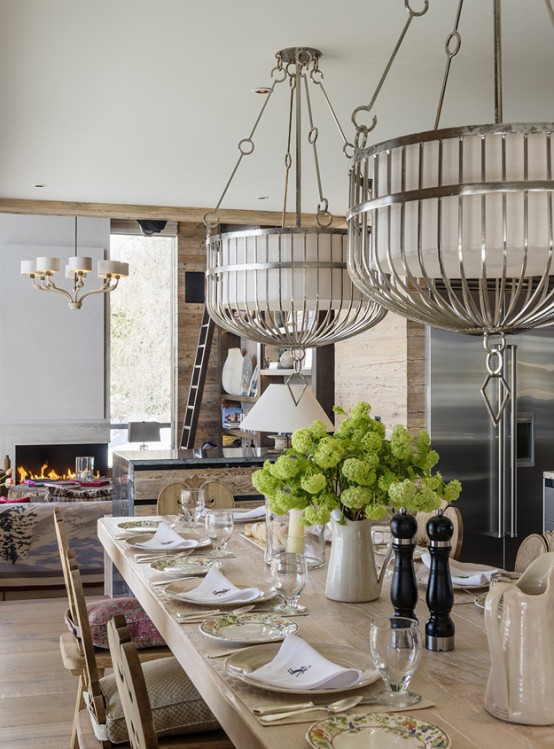 Luxurious Swiss Chalet With Lotsof Wood And Stone Luxurious Swiss Chalet With Lotsof Wood And Stone