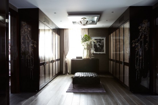 Luxury London Penthouse Infused With Impressive Dark Hues