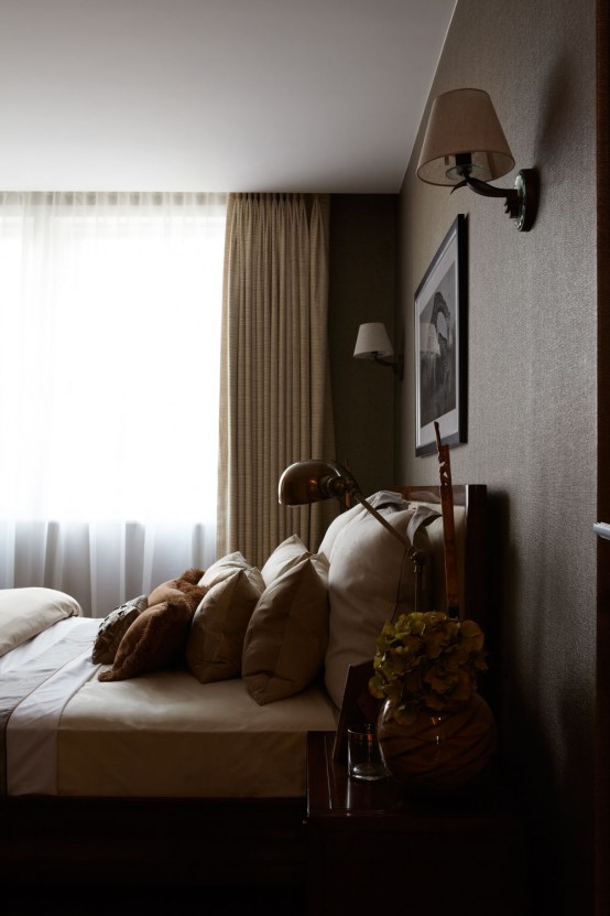 Luxury London Penthouse Infused With Impressive Dark Hues