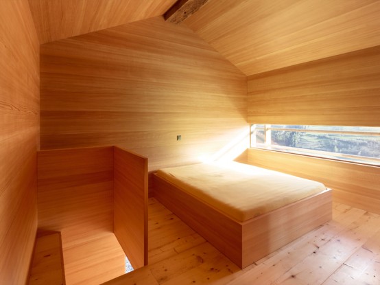 Maison Boisset With Larch Panels Interior Maison Boisset With Larch Panels Interior