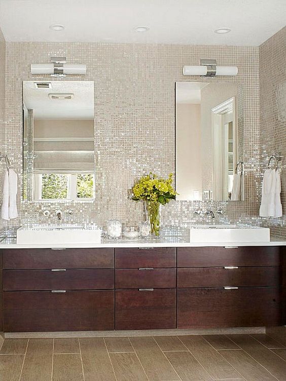 The hottest décor trend: 27 metallic tile décor ideas digsdigs