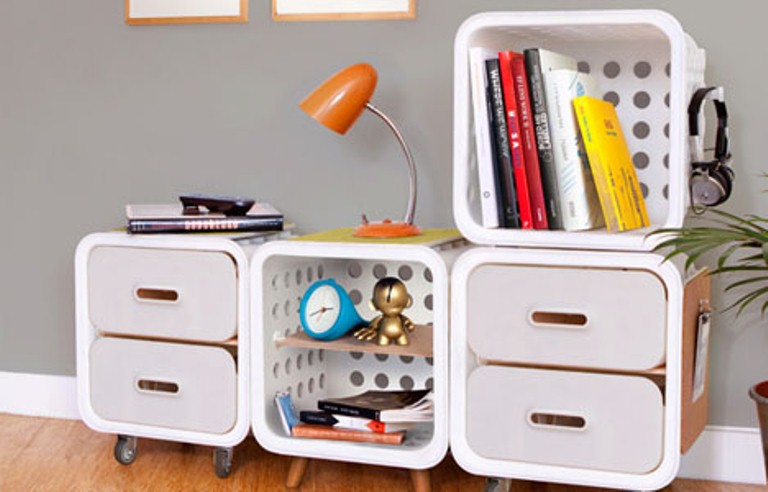 Furniture Inspired By Milk Crates By Jenny Drinkard | DigsDigs