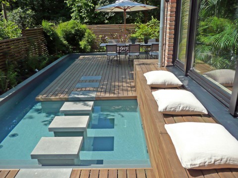 Mini Spa Design for Small Terraced Houses | DigsDigs