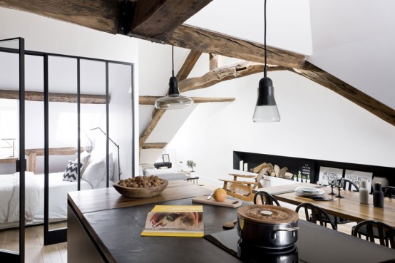 Minimalist 18th Century Apartment With A Scandinavian Feel Minimalist 18th Century Apartment With A Scandinavian Feel