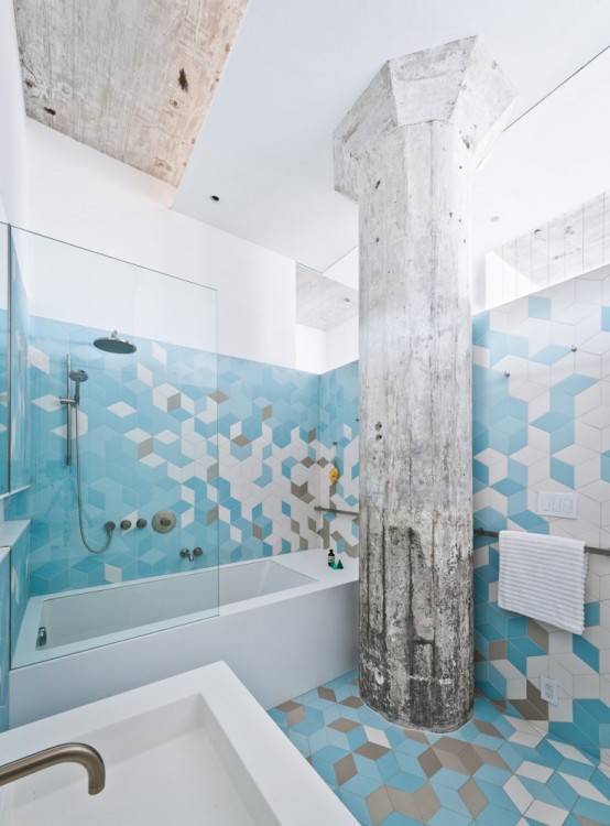 Minimalist Brooklyn Loft With Asymmetrical Design