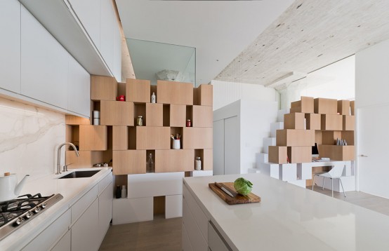 Minimalist Brooklyn Loft With Asymmetrical Design