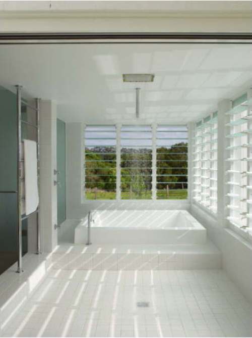 Minimalist House With A Bunny Guardian