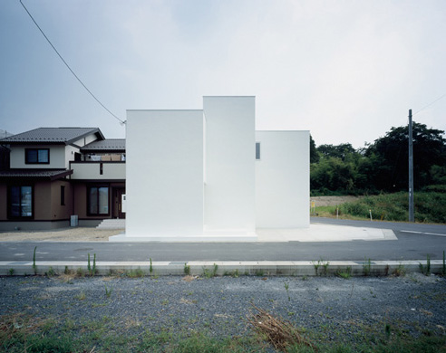 Minimalist Japanese White House