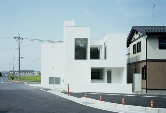 Minimalist Japanese White House